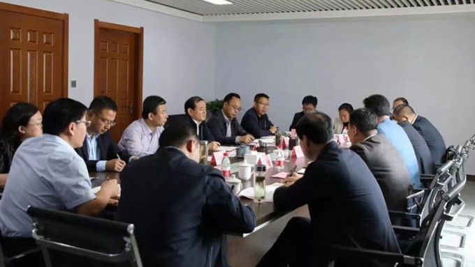 定西市市委副书记、市长戴超一行到访完美（中国）文旅集团