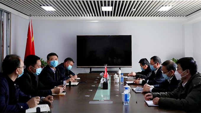 省人社厅省社保局到完美（中国）文旅集团指导兰州饭店资产划转工作