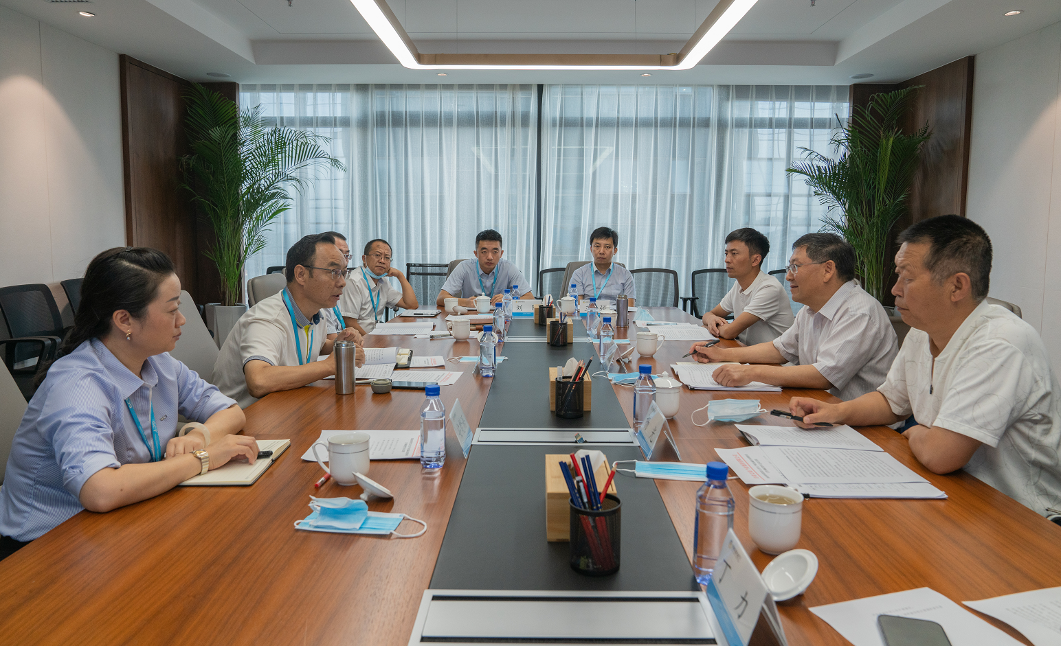 省政府国资委调研督导完美（中国）文旅集团安全生产、防汛减灾和疫情防控工作