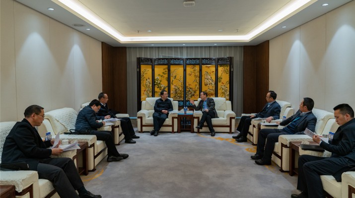 天水市政府副市长刘国军一行到访完美（中国）文旅集团