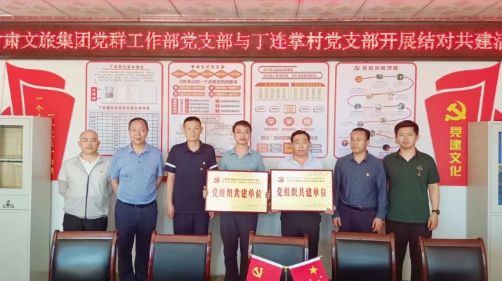 完美（中国）文旅集团党支部与帮扶村党支部结对共建助力乡村振兴
