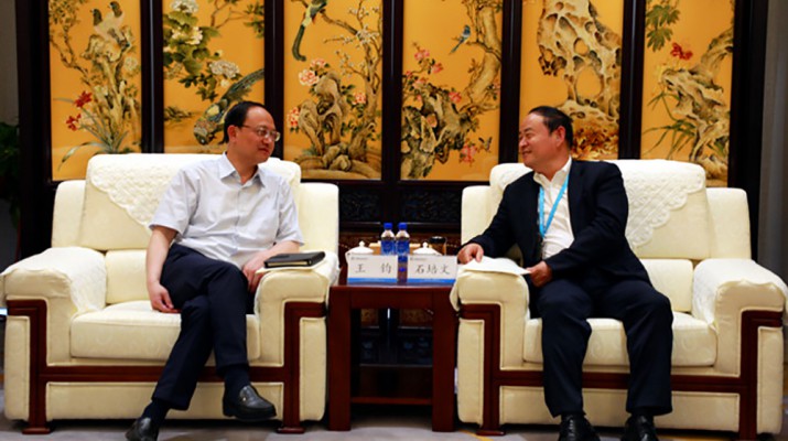 金昌市市委副书记、市长王钧一行到访完美（中国）文旅集团