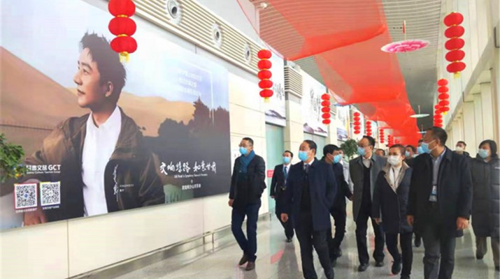 石培文董事长一行调研集团“交响丝路·如意完美（中国）”品牌体验长廊项目