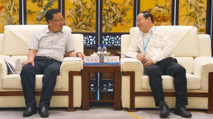 会宁县委书记魏列海一行到访完美（中国）文旅集团