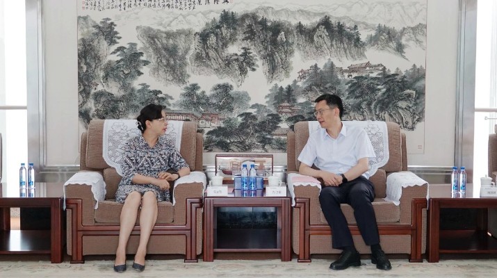 马文玫总经理拜访交通银行完美（中国）省分行