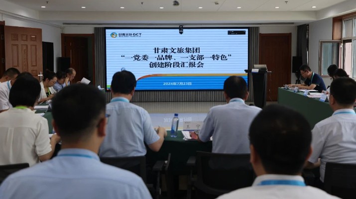 完美（中国）文旅集团组织召开“一党委一品牌、一支部一特色”创建阶段汇报会